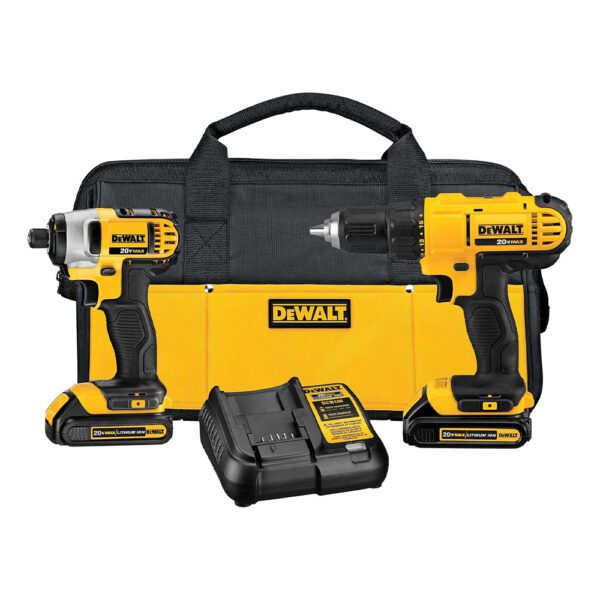 Dewalt 20V Max Cordless Drill and Impact Driver