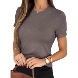 Womens Short Sleeve Sweaters