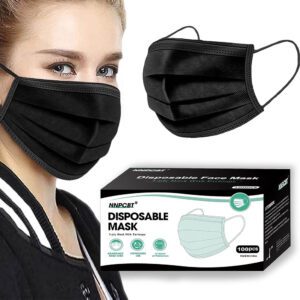 Black Disposable Face Mask